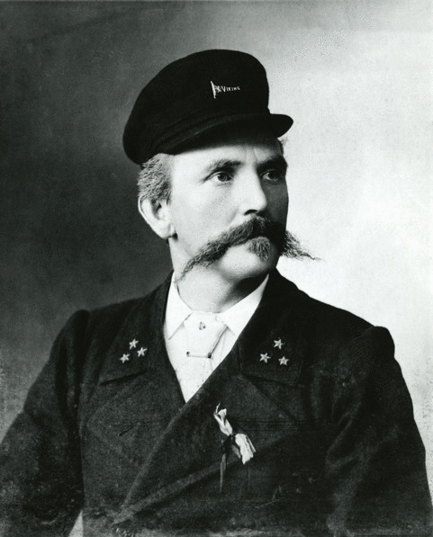 Magnus Andersen, a sea captain and adventurer, founded 
Norges Sjøfartstidende (The Norwegian Shipping Times)
Photo: Norsk Maritimt Museum