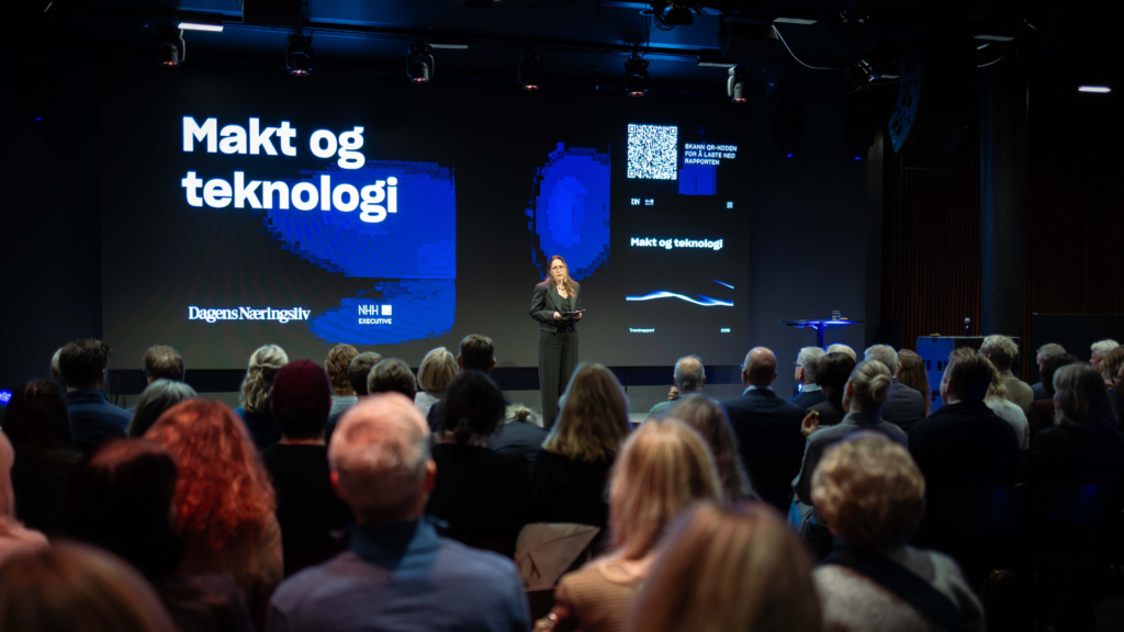 Dagens Næringsliv: Makt og teknologi  – 14 October